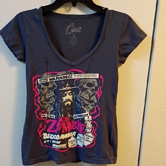 Chaser Tops - Rob Zombie Graphic Tee
